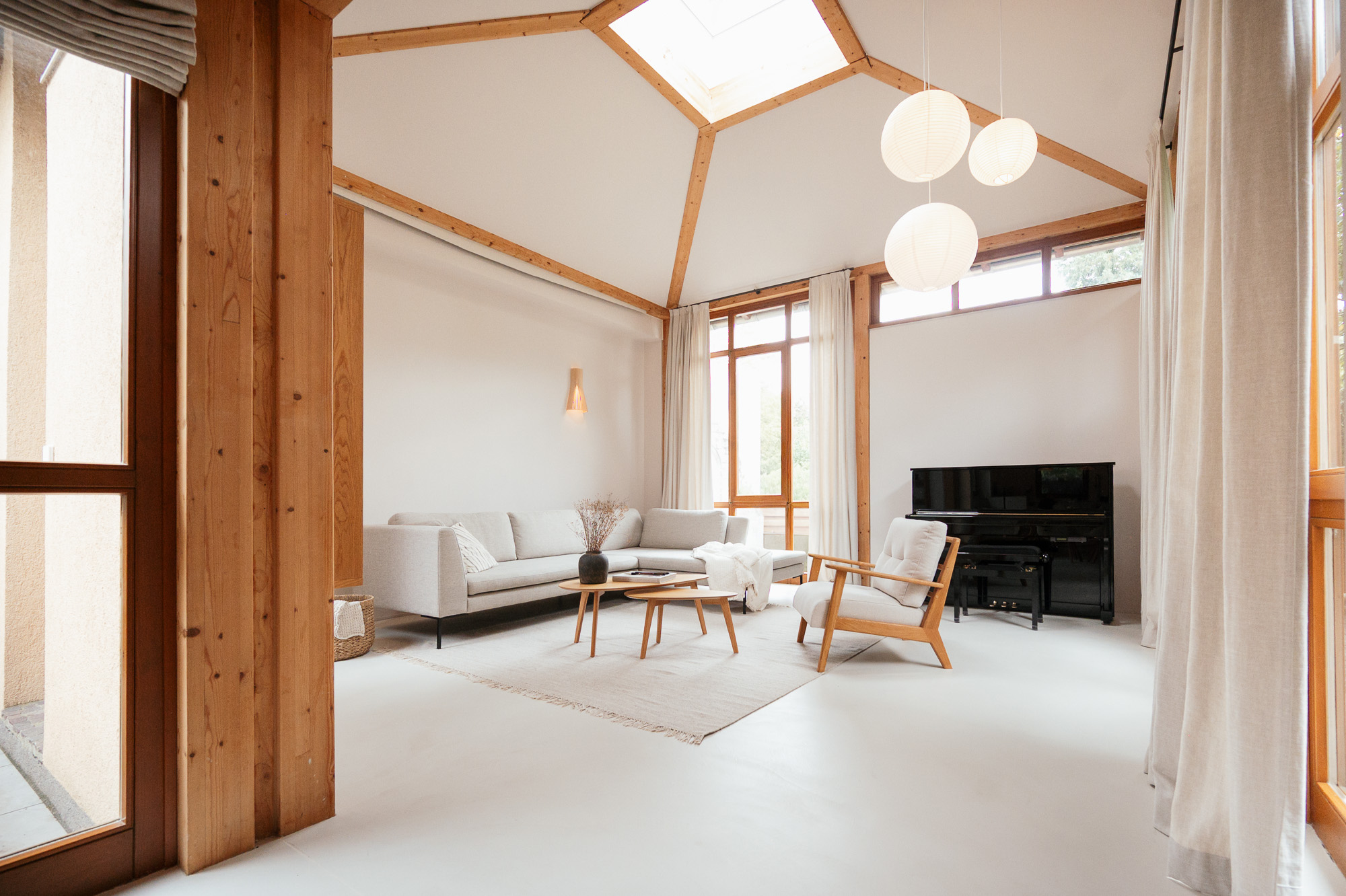 Wohnzimmer gestaltet von Innenarchitektin Martina Velmeden